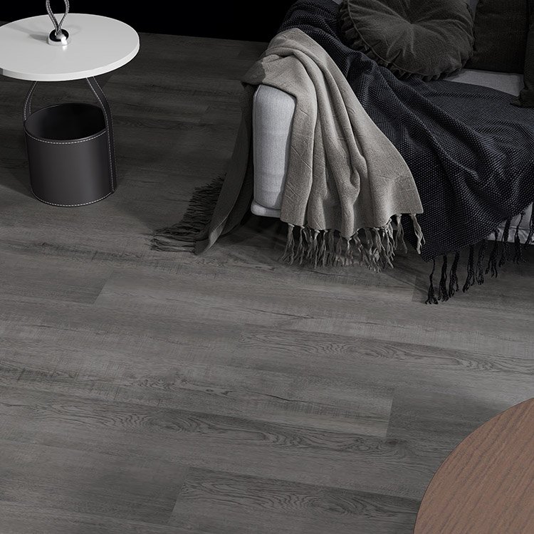 8mm Brown Sound Proof SPC Floor Tile thumbnail 2