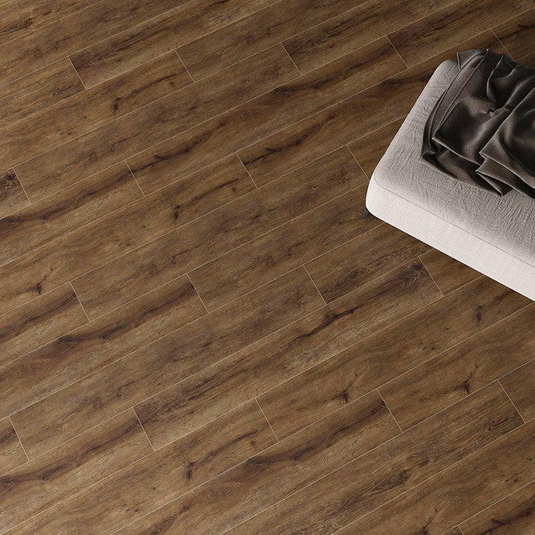 8mm Commercial Plastic Brown SPC Flooring thumbnail 4