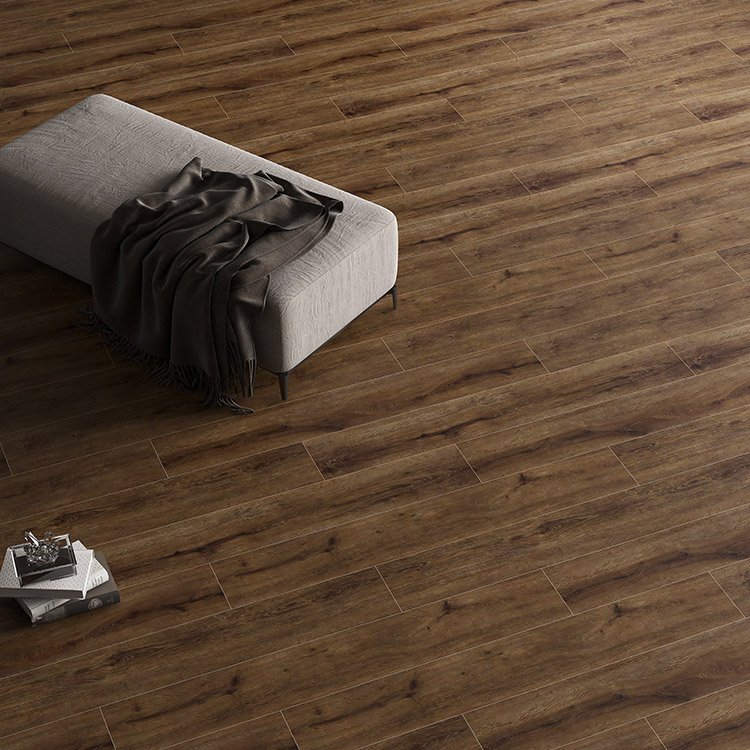 8mm Commercial Plastic Brown SPC Flooring thumbnail 5