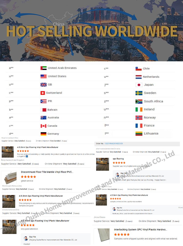 Customizable Anti-scratch 5mm Engineered SPC Floor thumbnail 13