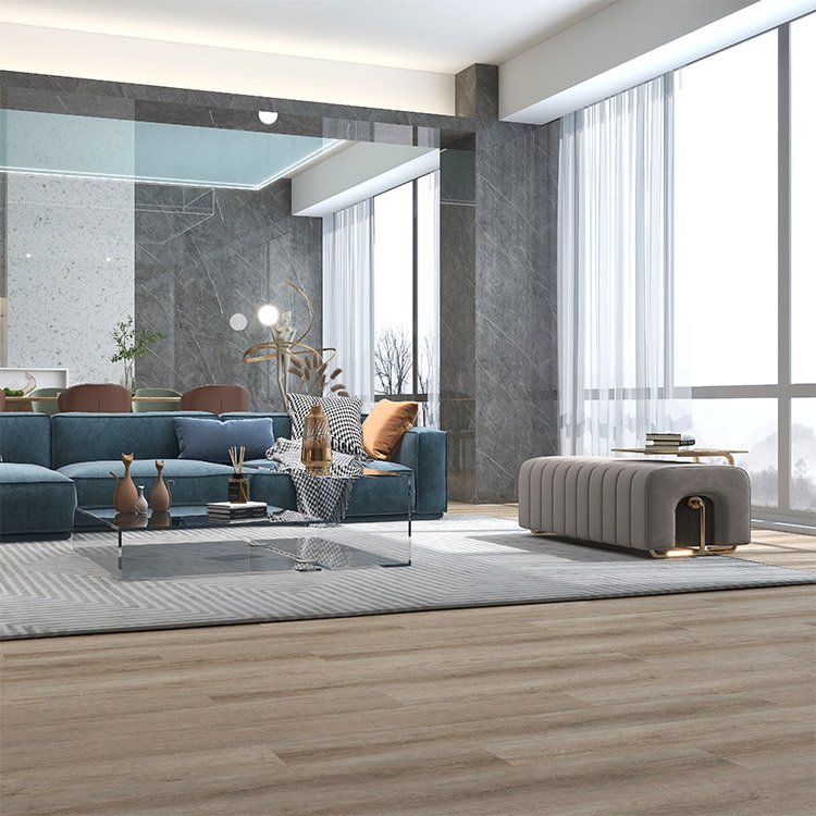 Fireproof Plank 5mm Hybrid SPC Floor thumbnail 3