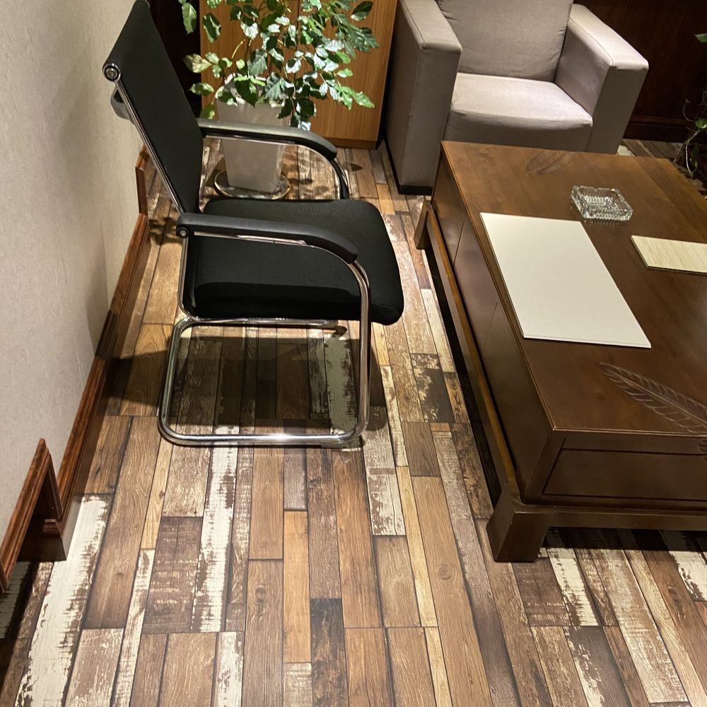 9x60 Vinyl Bathroom WPC Floor thumbnail 3