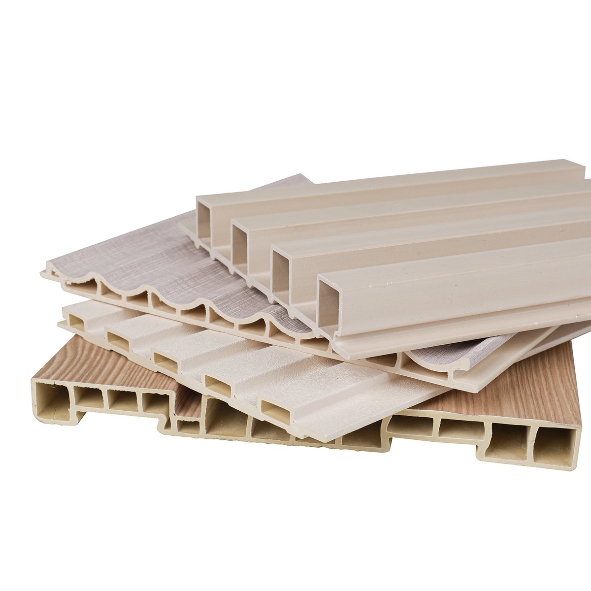 Fluted Composite PVC WPC Wall Panel thumbnail 5