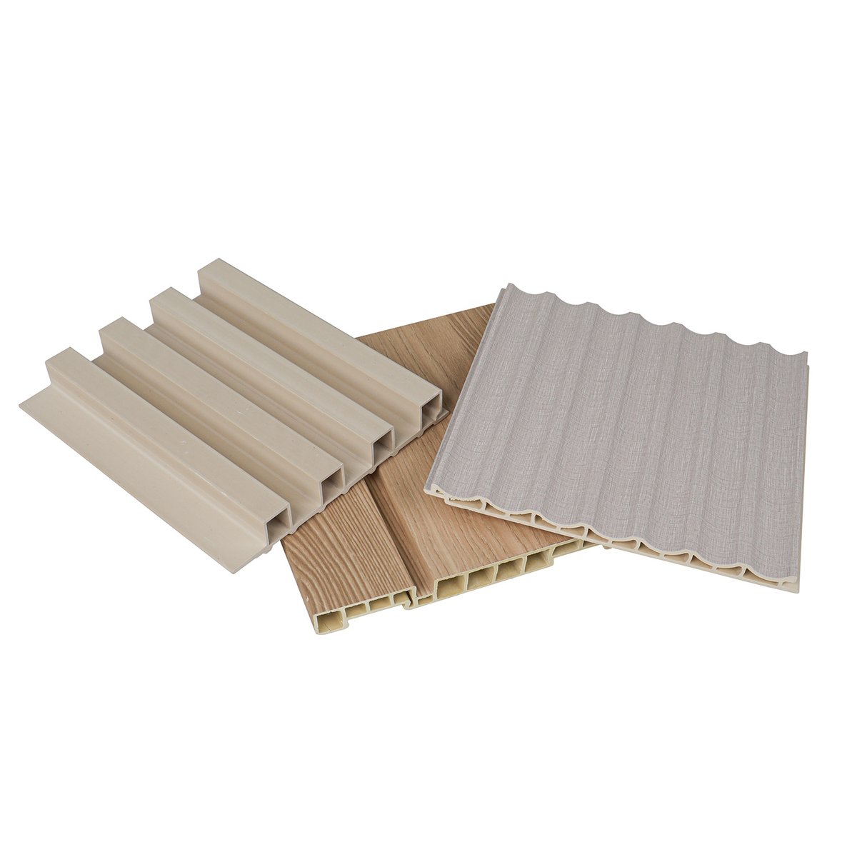 TV Background Bamboo WPC Wall Panel with Fireproof thumbnail 5