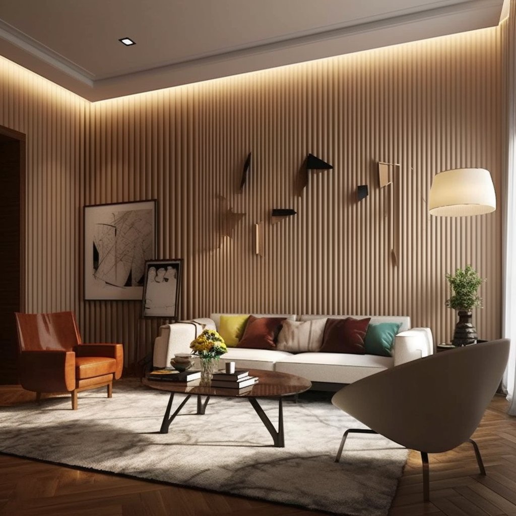 Wpc Interior Plastic Decorative Wall Panels Materials thumbnail 3